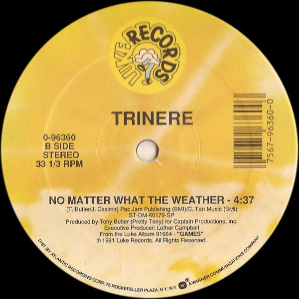 Trinere : Games / No Matter What The Weather (12")
