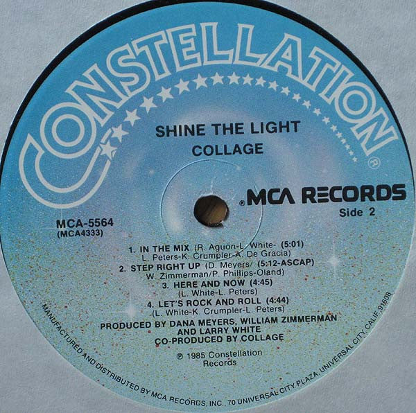 Collage (3) : Shine The Light (LP, Album, Pin)