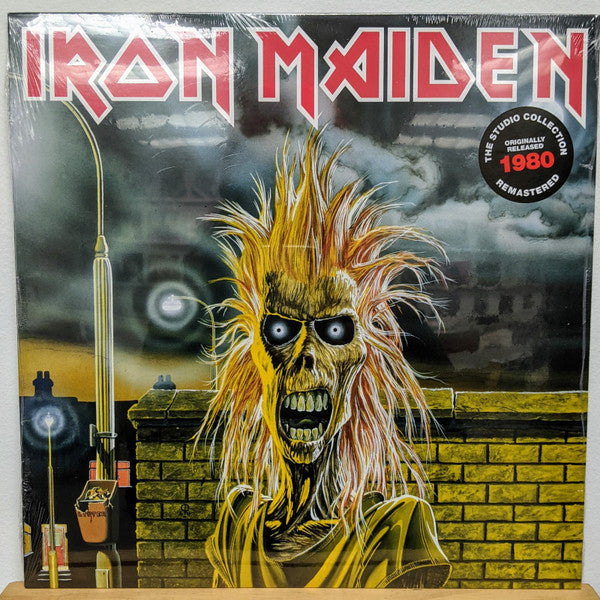 Iron Maiden : Iron Maiden (LP, Album, RE, RM, 180)