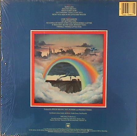 Willie Nelson : Somewhere Over The Rainbow (LP, Album, San)