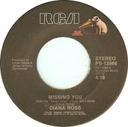 Diana Ross : Missing You (7", Single, Ind)