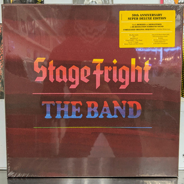The Band : Stage Fright (CD, Album, RE + CD, Album + Blu-ray, Blu-ray-A, Mu)