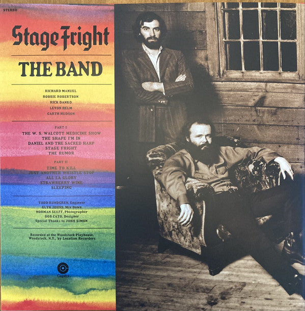 The Band : Stage Fright (CD, Album, RE + CD, Album + Blu-ray, Blu-ray-A, Mu)