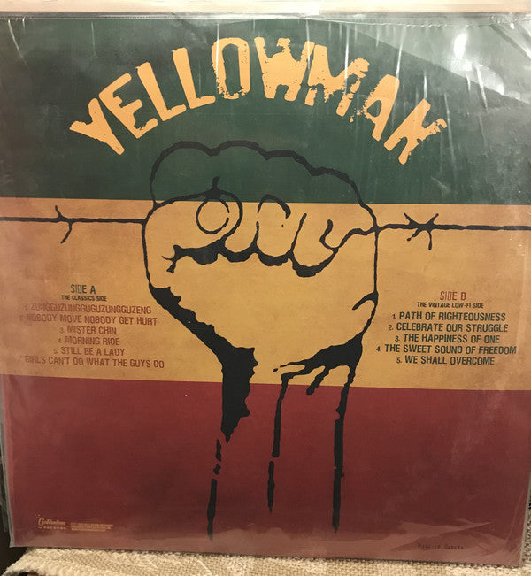 Yellowman : Reggae Freedom (LP, Comp, Ltd, Yel)