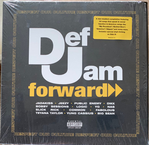 Various : Def Jam Forward: Respect Our Culture (LP + LP, S/Sided, Etch)