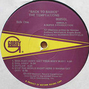 The Temptations : Back To Basics (LP, Album)