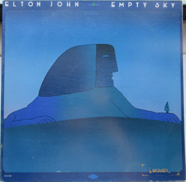 Elton John : Empty Sky (LP, Album, RE, Glo)