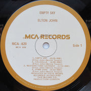 Elton John : Empty Sky (LP, Album, RE, Glo)