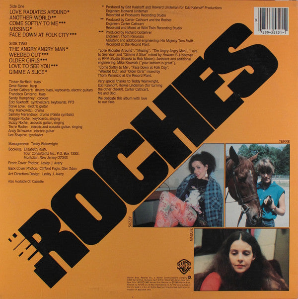 The Roches : Another World (LP, Album, Spe)