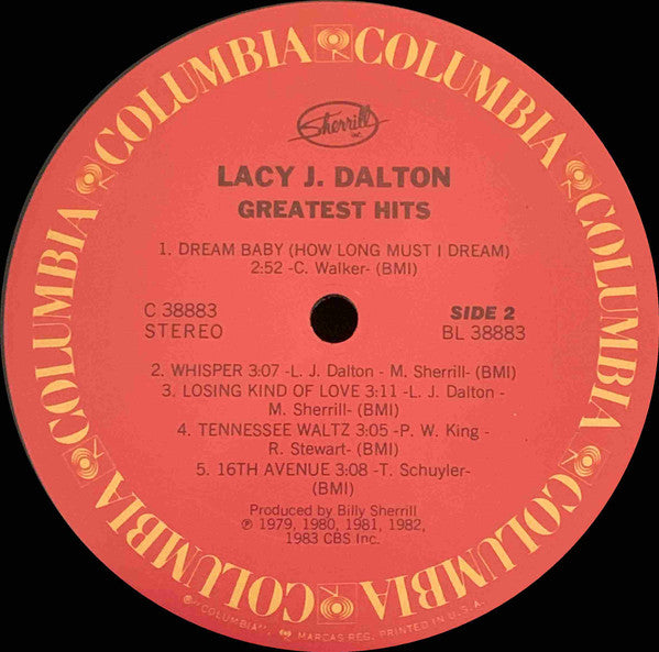 Lacy J. Dalton : Greatest Hits (LP, Comp, Car)