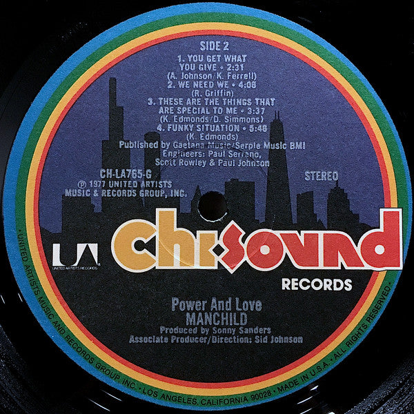 Manchild (9) : Power And Love (LP, Album)