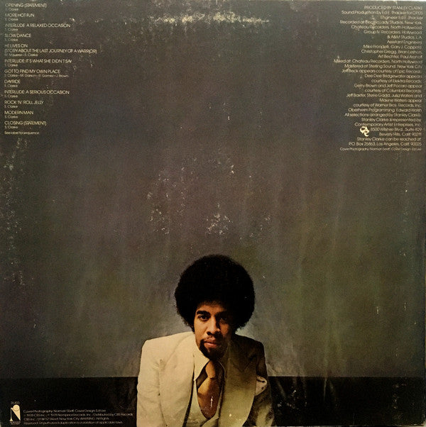 Stanley Clarke : Modern Man (LP, Album, Ter)