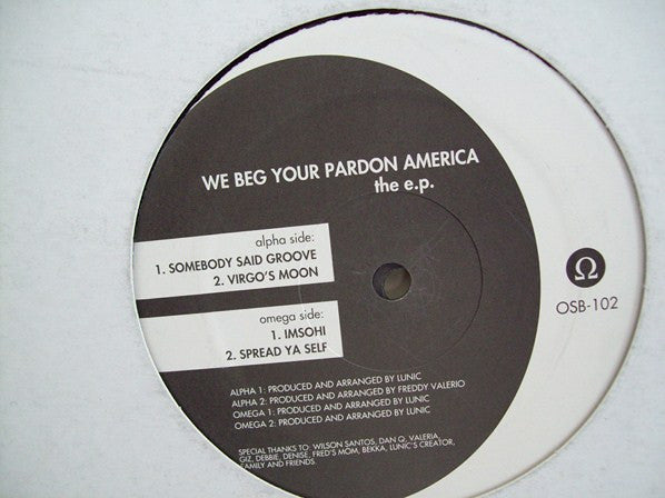 Various : We Beg Your Pardon America (12", EP)