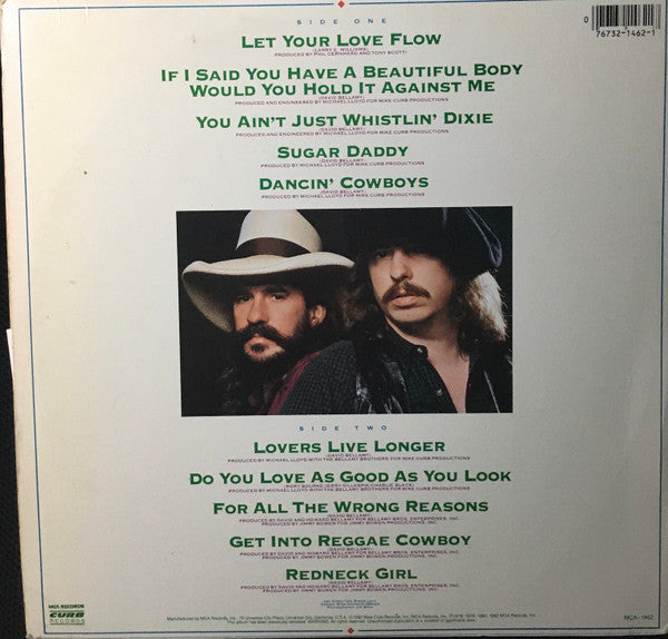 Bellamy Brothers : Greatest Hits (LP, Comp, Pin)
