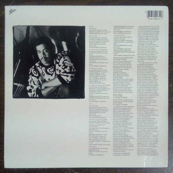 Stanley Clarke : Hideaway (LP, Album, Car)