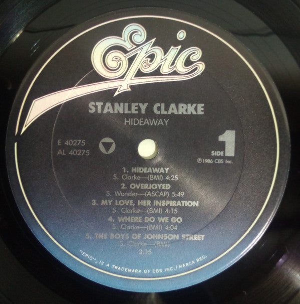 Stanley Clarke : Hideaway (LP, Album, Car)