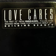 Endgames : Love Cares (12", Single, Promo)