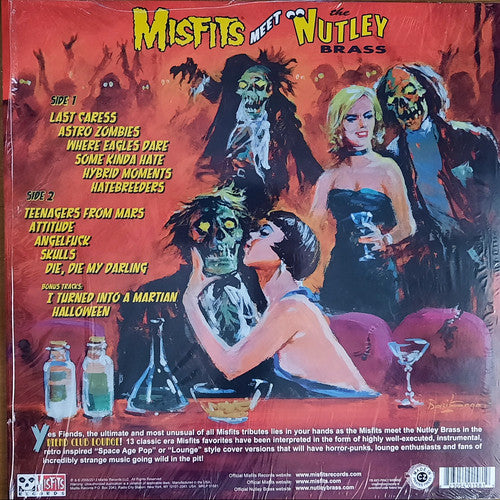 Misfits Meet The Nutley Brass : Fiend Club Lounge (LP, Album, Ltd, RE)