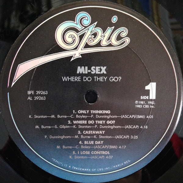 Mi-Sex : Where Do They Go? (LP, Album, Pit)