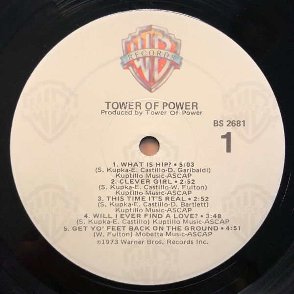 Tower Of Power : Tower Of Power (LP, Album, RE, Win)