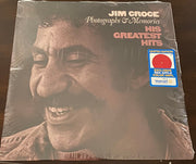 Jim Croce : Jim Croce Photographs And Memories  (LP, Comp, Ltd, Red)