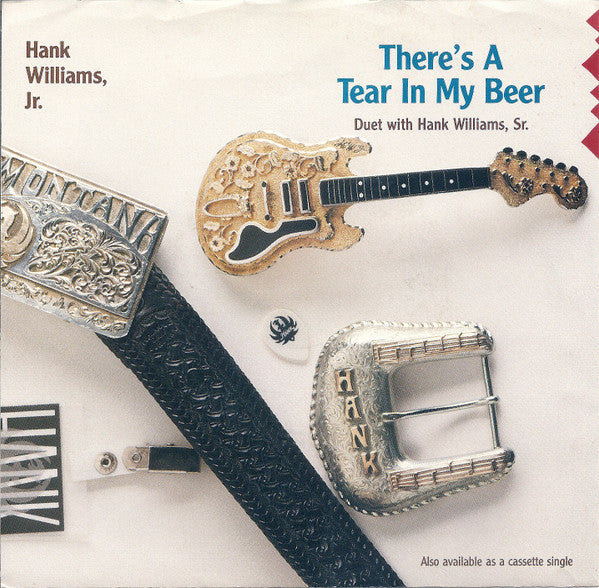 Hank Williams, Jr.* : There's A Tear In My Beer (7", Single, Spe)