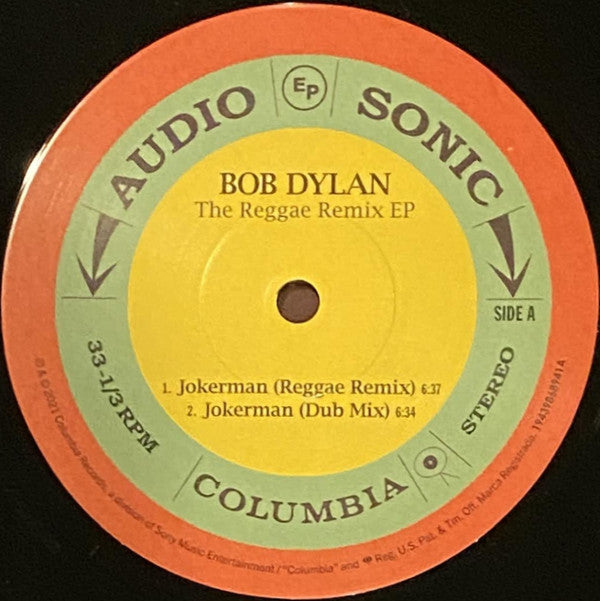 Bob Dylan : Jokerman (The Reggae Remix EP) (12", EP, RSD)