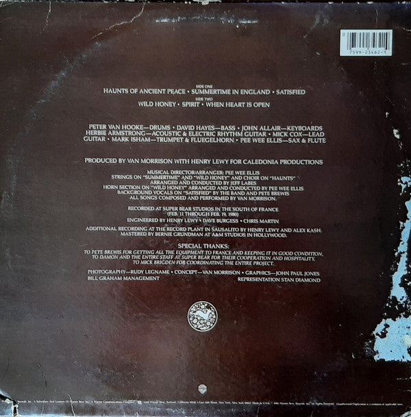 Van Morrison : Common One (LP, Album, Mon)