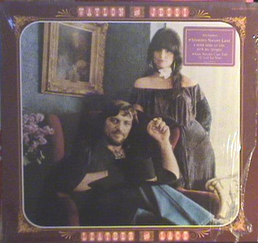 Waylon Jennings And Jessi Colter : Leather And Lace (LP, Album, Ind)