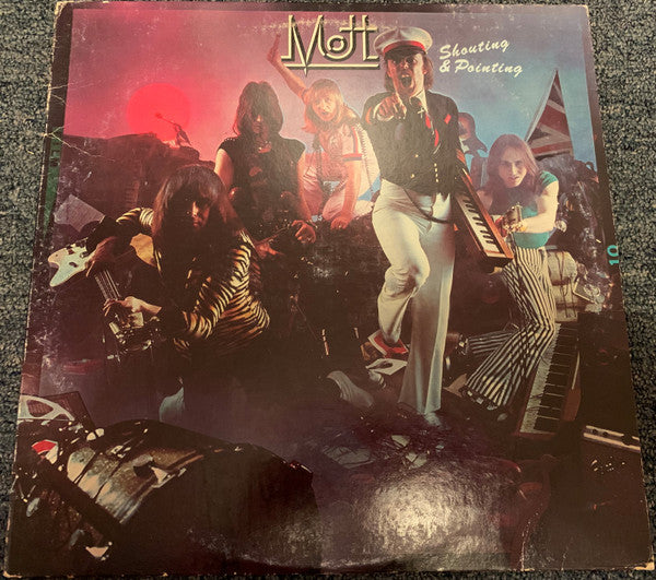 Mott (3) : Shouting And Pointing (LP, Album, San)