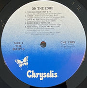 The Babys : On The Edge (LP, Album, San)