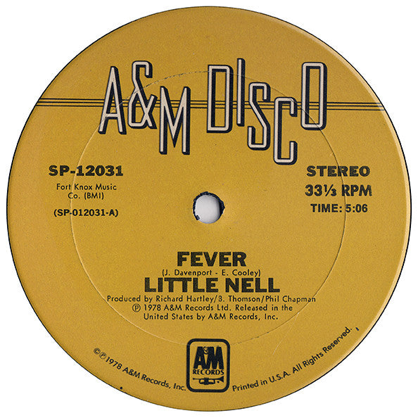 Little Nell : Fever (12", Single)