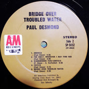 Paul Desmond : Bridge Over Troubled Water (LP, Album, Gat)