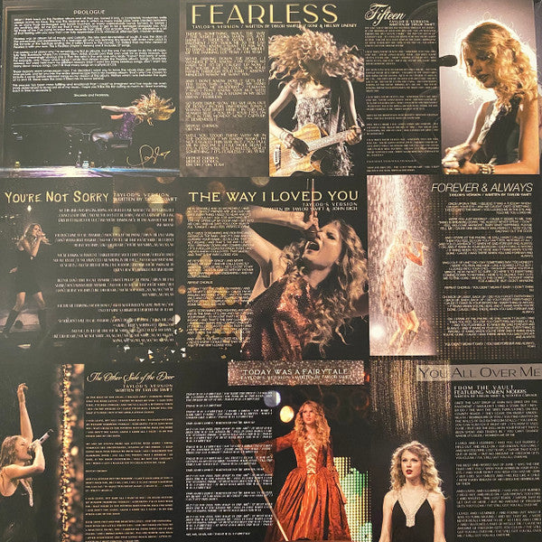 Taylor Swift : Fearless (Taylor’s Version) (3xLP, Album, Ltd, Red)