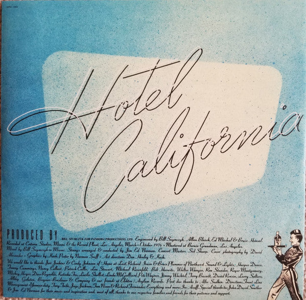 Eagles : Hotel California (LP, Album, Ltd, RE, Gat)