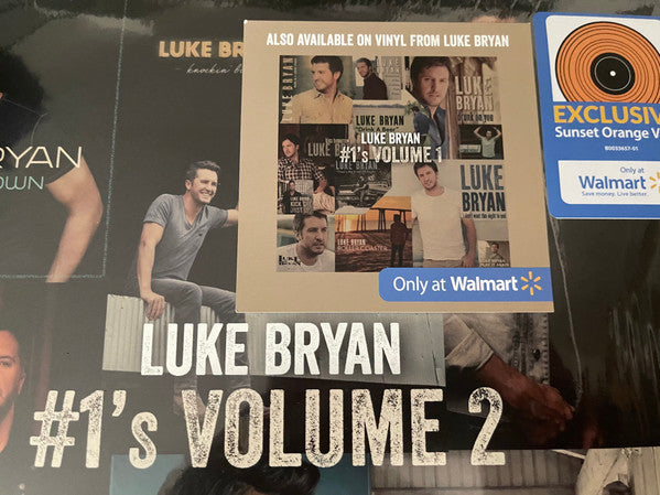 Luke Bryan : #1's Volume 2 (LP, Comp, Ltd, Sun)