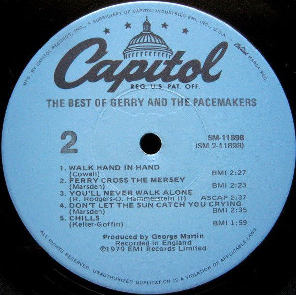 Gerry And The Pacemakers* : The Best Of Gerry And The Pacemakers (LP, Comp, Jac)