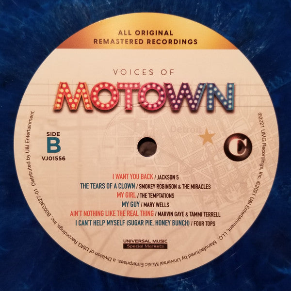 Various : Voices of Motown (LP, Comp, Blu)