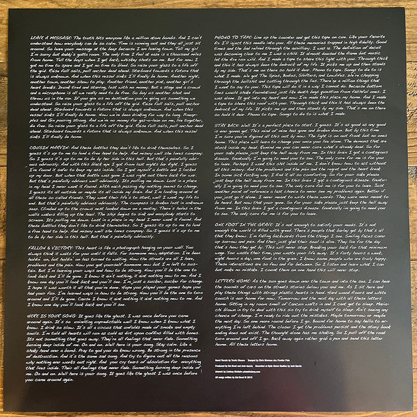 Get Dead : Letters Home (12", Album, Ltd, Cle)