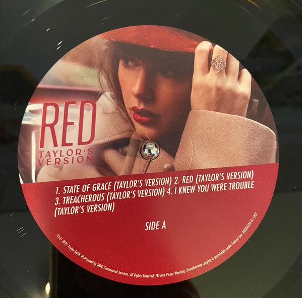 Taylor Swift - RED レコード Taylor Swift - Red (Taylor's Version) on Republic Records