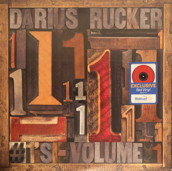 Darius Rucker : #1's - Volume 1 (LP, Comp, Red)