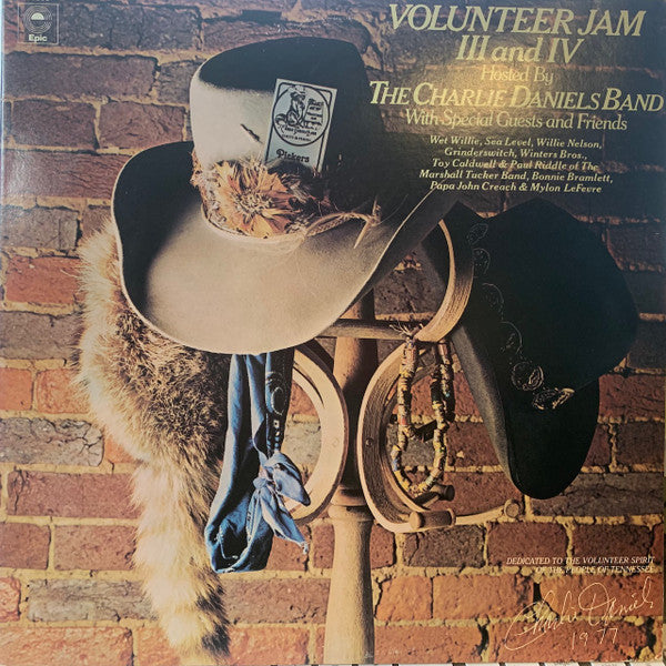 The Charlie Daniels Band : Volunteer Jam III And IV (2xLP, Comp, RP, San)