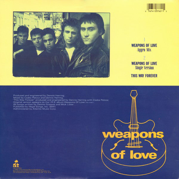 The Truth (6) : Weapons Of Love (12", Single)