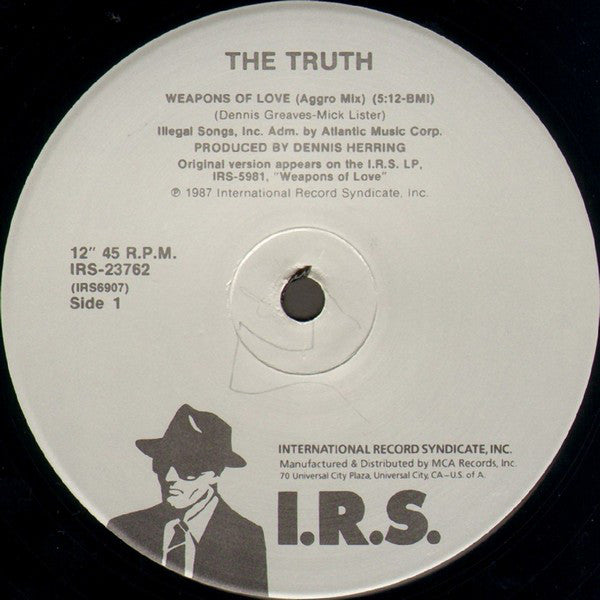 The Truth (6) : Weapons Of Love (12", Single)