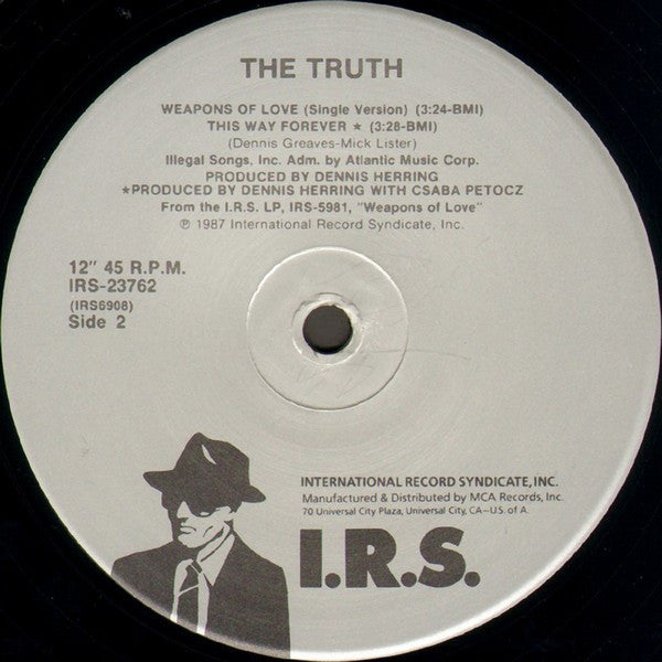 The Truth (6) : Weapons Of Love (12", Single)