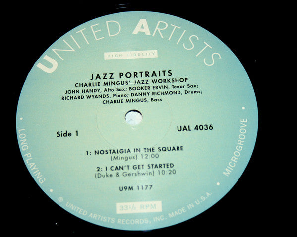 Charles Mingus : Jazz Portraits (LP, Album, Mono, RE)