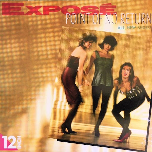 Exposé : Point Of No Return (All New Mixes!) (12", Promo)
