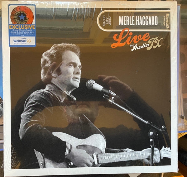 Merle Haggard : Live From Austin TX '78 (LP, Album, RE, Ora + DVD, Multichannel)