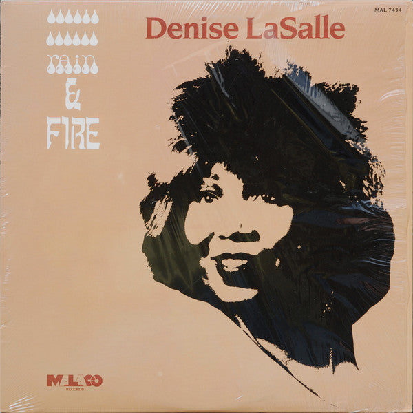 Denise LaSalle : Rain & Fire (LP, Album, Pit)