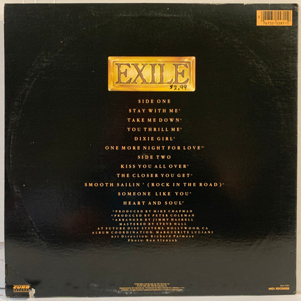 Exile (7) : The Best Of Exile (LP, Comp, Glo)